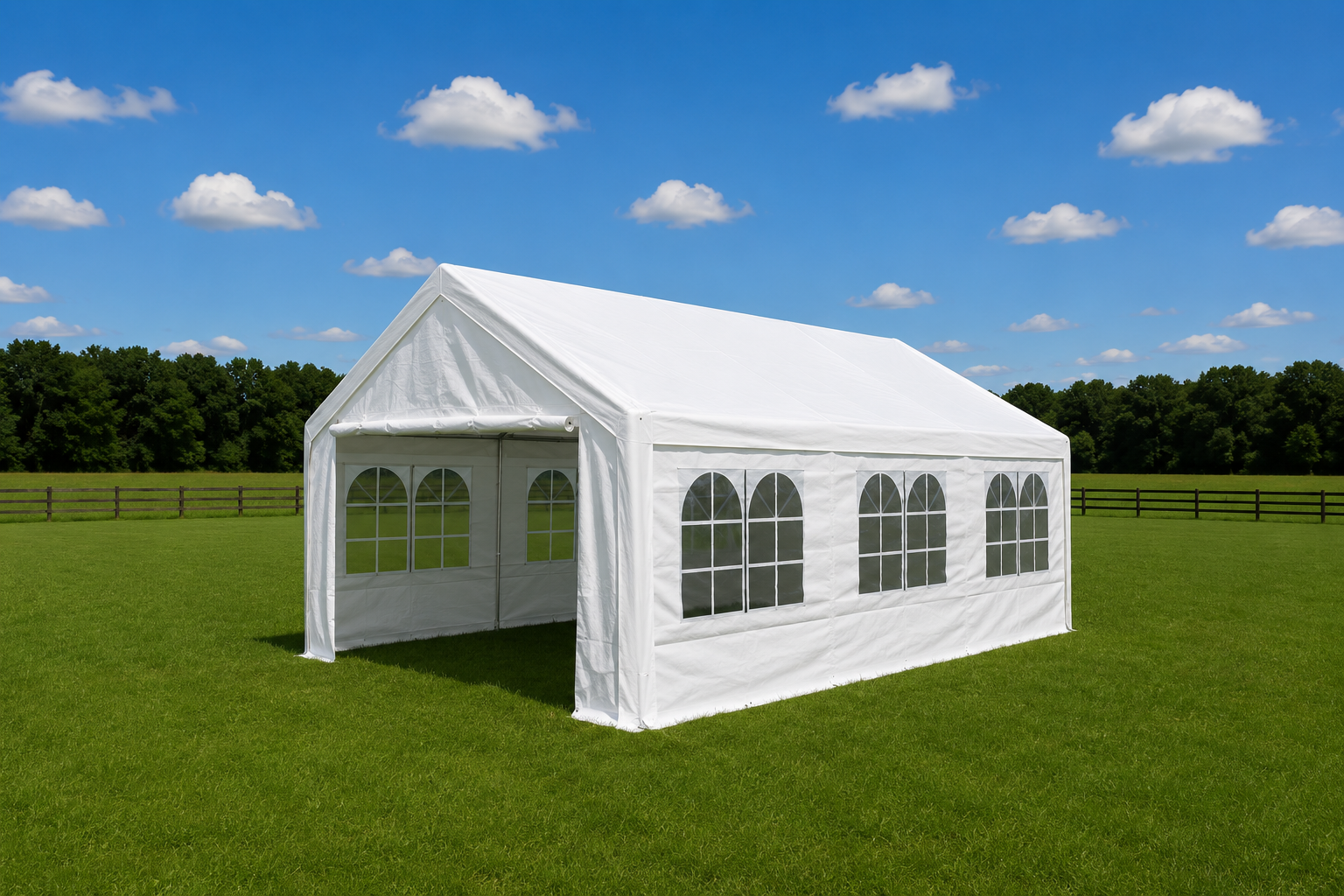 Hoe richt je een partytent praktisch in?